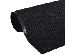 Maison Exclusive - Tapete De Porta Preto 120 X 180 Cm Pvc