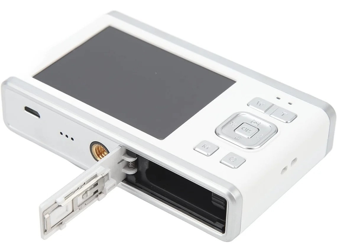 Câmera Digital 60mp, Zoom Óptico De 10x, Suporte Para Cartão De Memória De 256 Gb, Disparo Remoto Antivibração Inteligente Bestvite (branca)