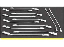 Tabuleiro STAHLWILLE Tcs1 3 Com Combinada De Boca Fixa E Em Estrela nº17 (10 unidades)