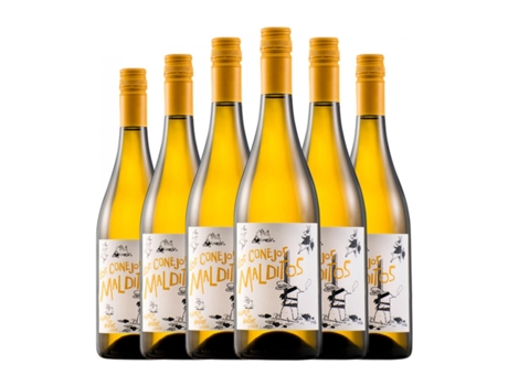 Vinho branco MÁS QUE VINOS Los Conejos Malditos (0.75 L - 6 Unidades)