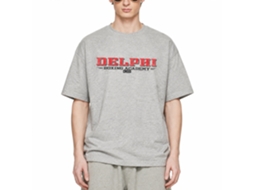 Rockinstone Rocky Movie Delphi Heather Gray Adult T-shirt Size:m