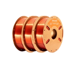 Filamento De Impressão 3d, Material Pla, Acabamento Brilhante, Cobre-3kg