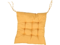Cadeira De Balanço Jardim Com Almofada Algodão Amarela, Macia E Respirável, Ideal Para Pátio E Quarto, Confortável Em