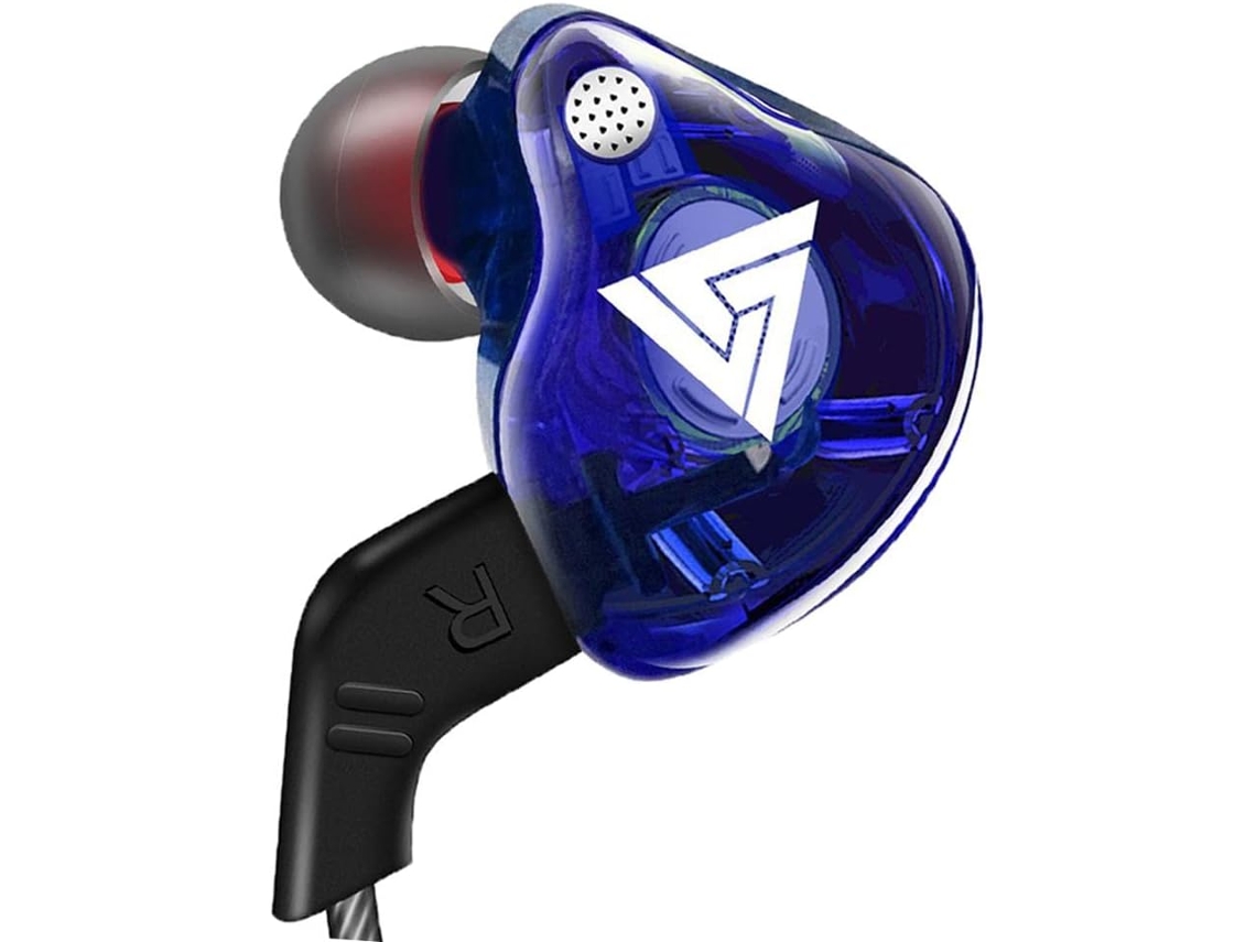 Fone De Ouvido 3,5 Mm Com Microfone Para Chamadas Em Celulares Android Mp, Azul