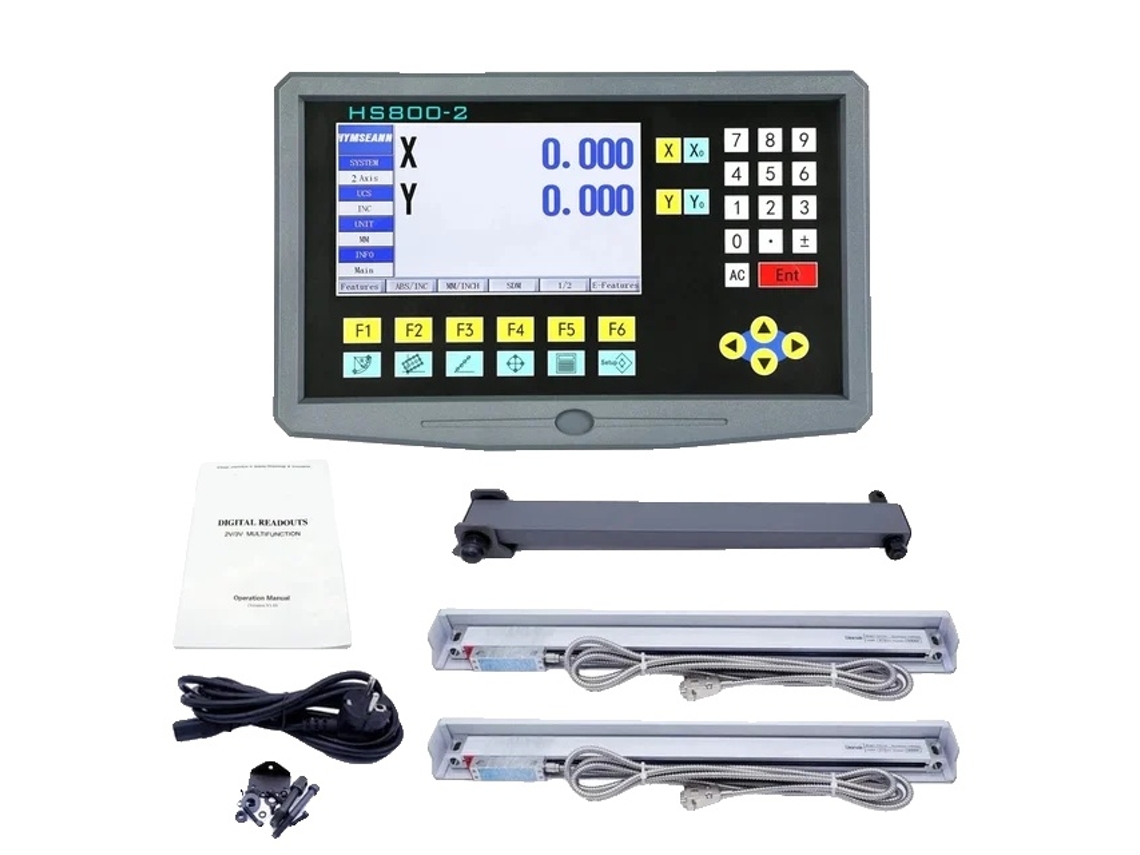 Leitura Digital, Alta Precisão, 2 Eixos,hs800 2 E 2 Escalas Oem