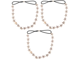 Conjunto De 3 Tiaras Elegantes - Acessório Brilhante Para Casamentos E Celebrações Especiais