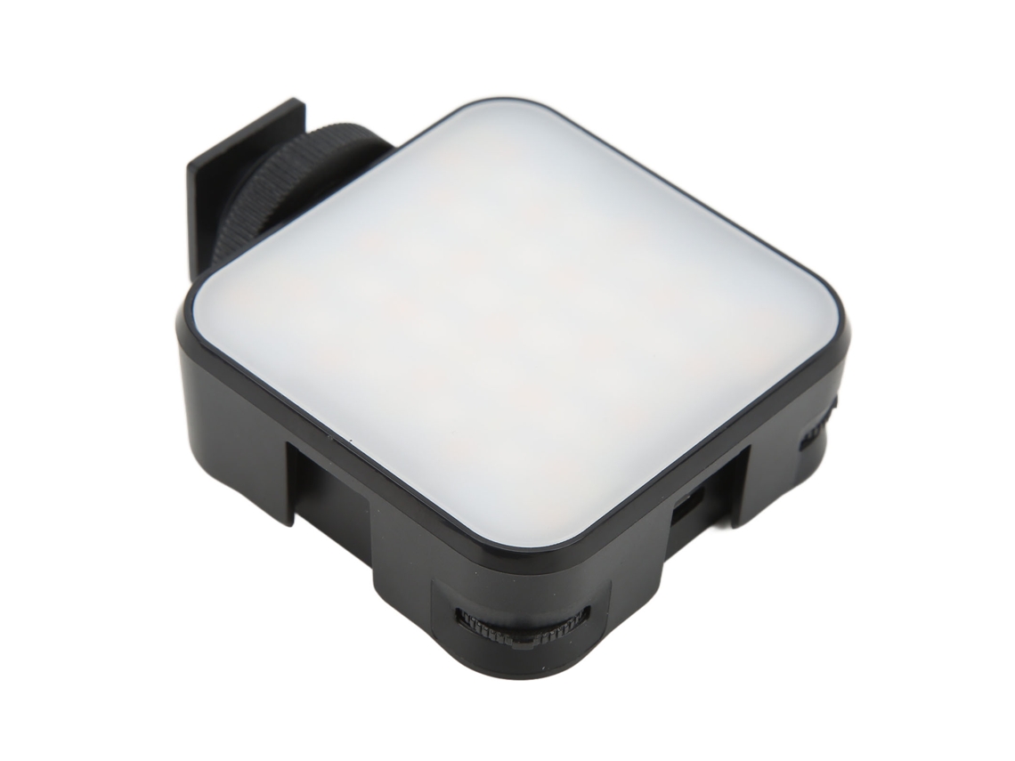 2026 luz de Vídeo Rgb com 3 Cold Shoe, Luz Led de Reposição para Câmera, 2500‑9000k, Luzes de Fotografia Rgb