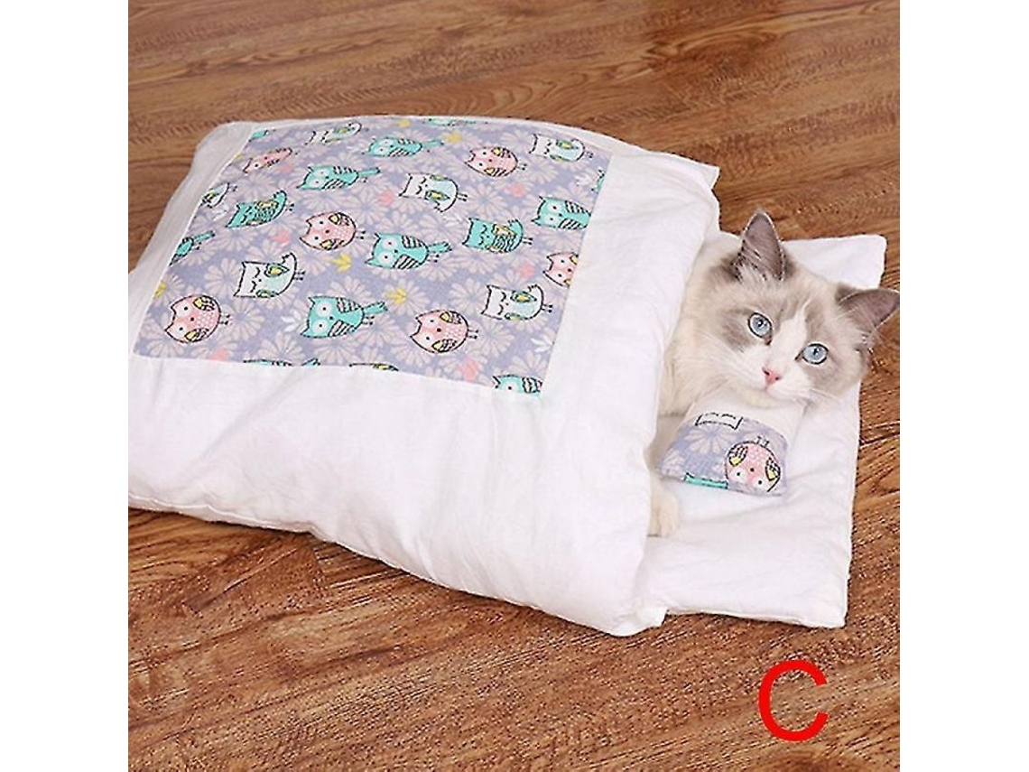 2026 cama para Gato Sacudível Inverno Abrigo Cueva Design Cálido Pet Bed Ezv Tamanho 45x30/55x40/65x50cm M C