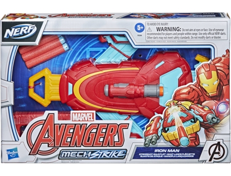 Luva Lançador de Dardos Iron Man