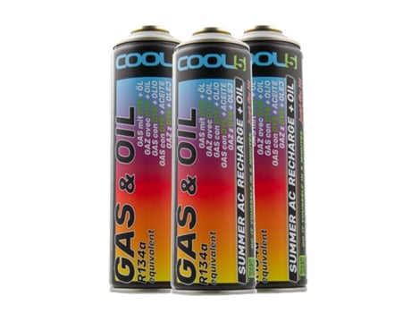 Kit De Refrigerante Para Ar Condicionado 3x 2 Em 1 Para Substituição de Fazer Cool5 R134a