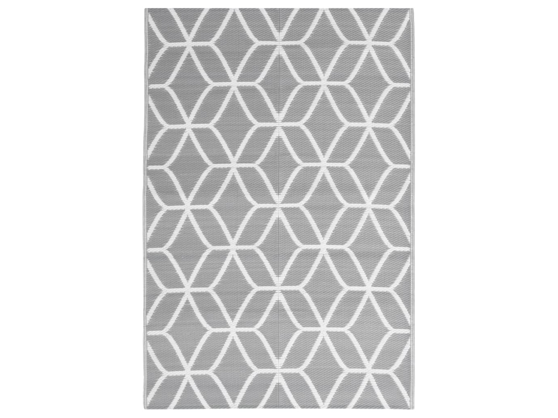 Outdoor Rug, Outdoor Rugs Vidaxl Cinzeto Polipropileno (140 X 200 Cm)