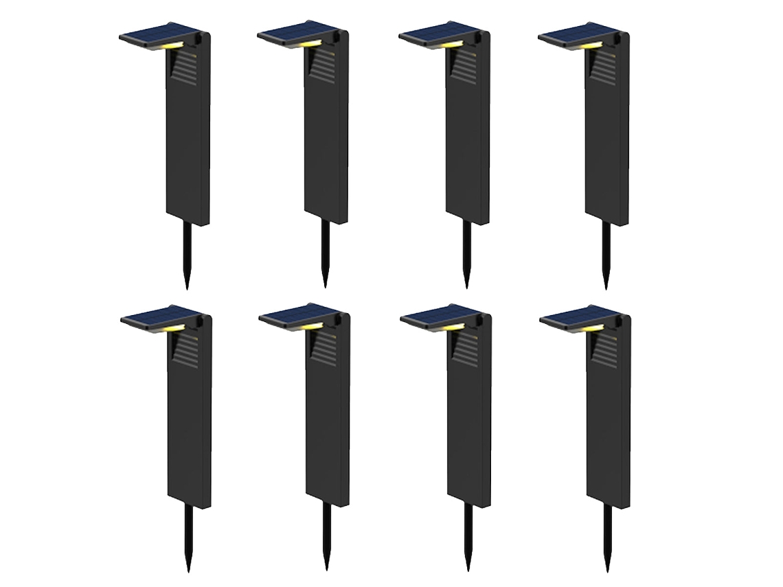 Conjunto de 8 balizas solares Ostry Lumisky de 150 lm