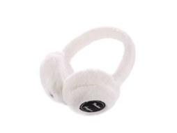 Fones De Ouvido Sem Fio Bluetooth 5.0 Recarregáveis, Com Protetores Auriculares Extra Macios E Quentes, E Microfone . Brilvibera (branco)