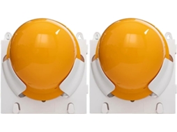 Suporte De Parede Para Capacetes De Segurança Em Abs (2/3/4/5/6 Peças), Com Ganchos E Sistema De Encaixe, Ideal