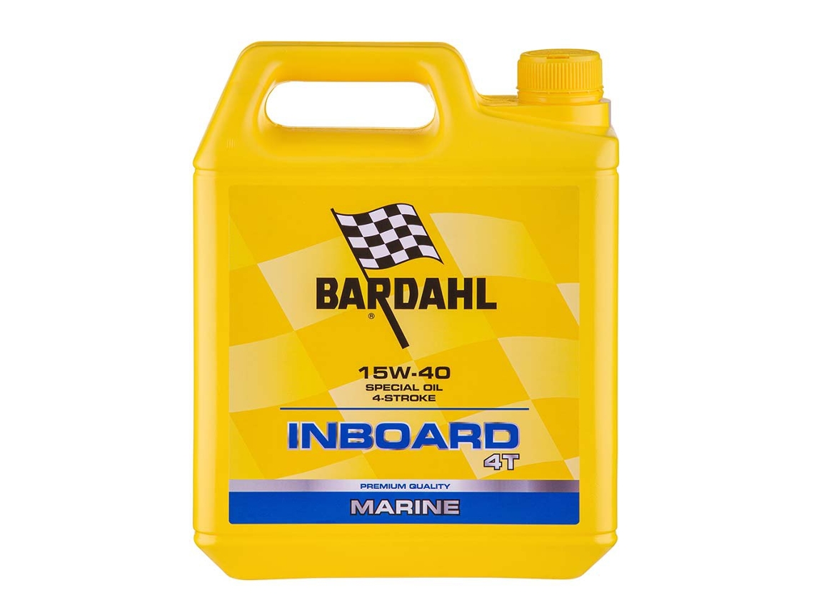 Inboard Premium 15W-40 1L 4 Acidente Vascular Encefálico Óleo Transparentebardahl