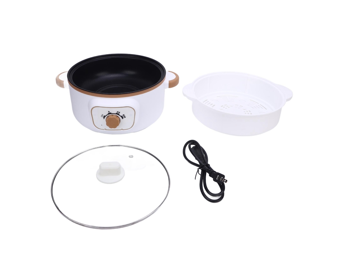 Laxiscreed Panela Elétrica Multifuncional Com Grande Capacidade, Vapor, Controle Anti-queimaduras E Segurança Eficiente