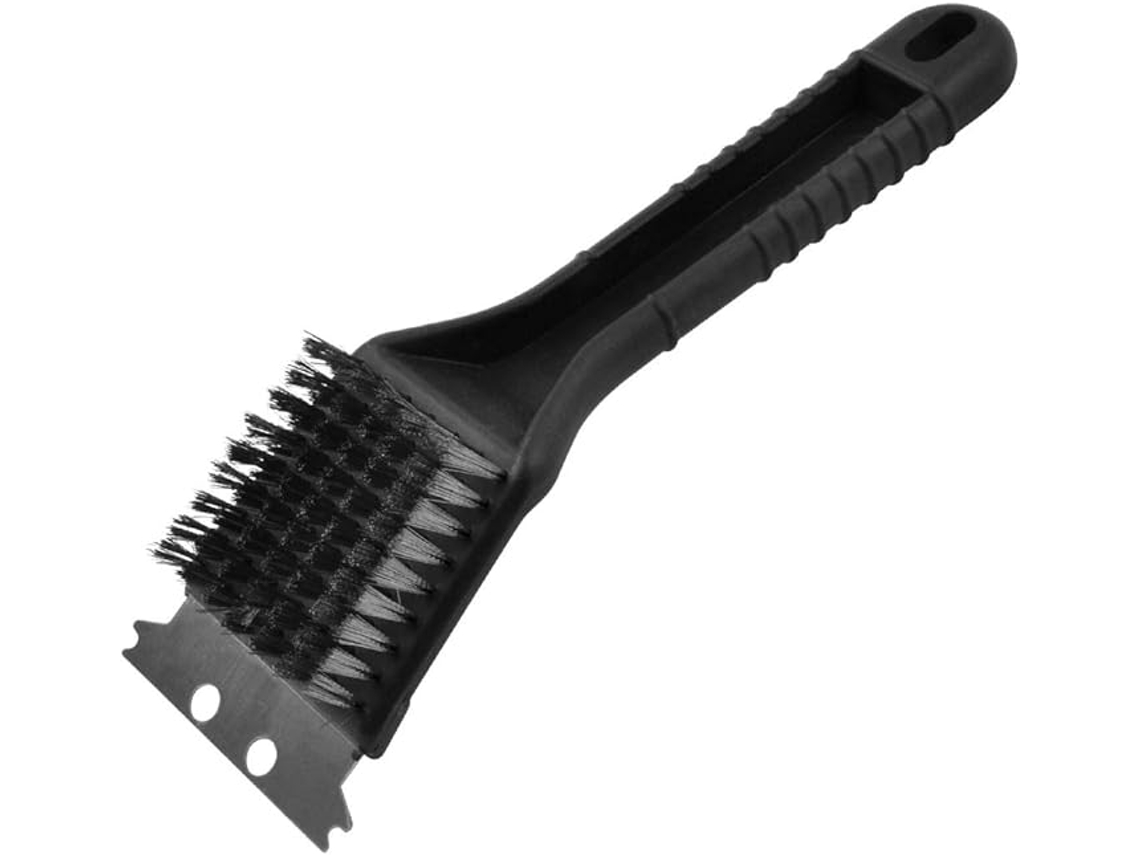 Escova de Limpeza para Grelha, com Raspador AQUAFORGE