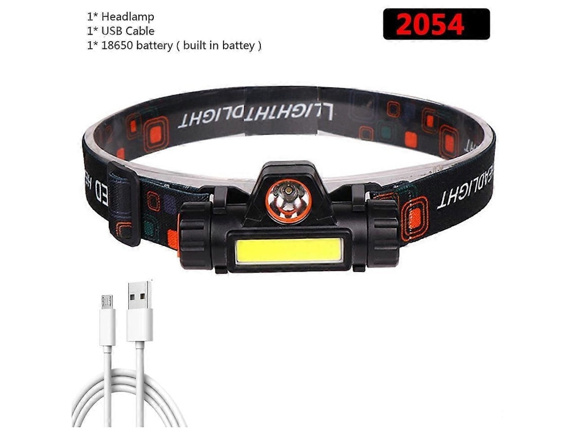 Luz De Sauna Led Cob Zk40 Com Bateria Espacial, Com Zoom, Recarregável Por Usb, À Prova Dágua, Farol, Lanterna De Acampamento Olysi Shop