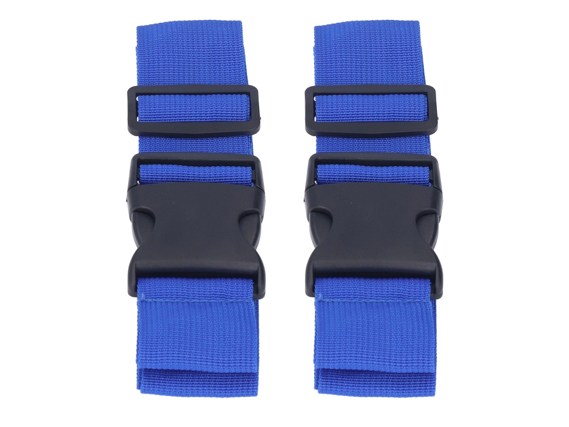 Mali 2pcs Cinto de Segurança Infantil Plegável Moto Ajustável Azul para Equitação
