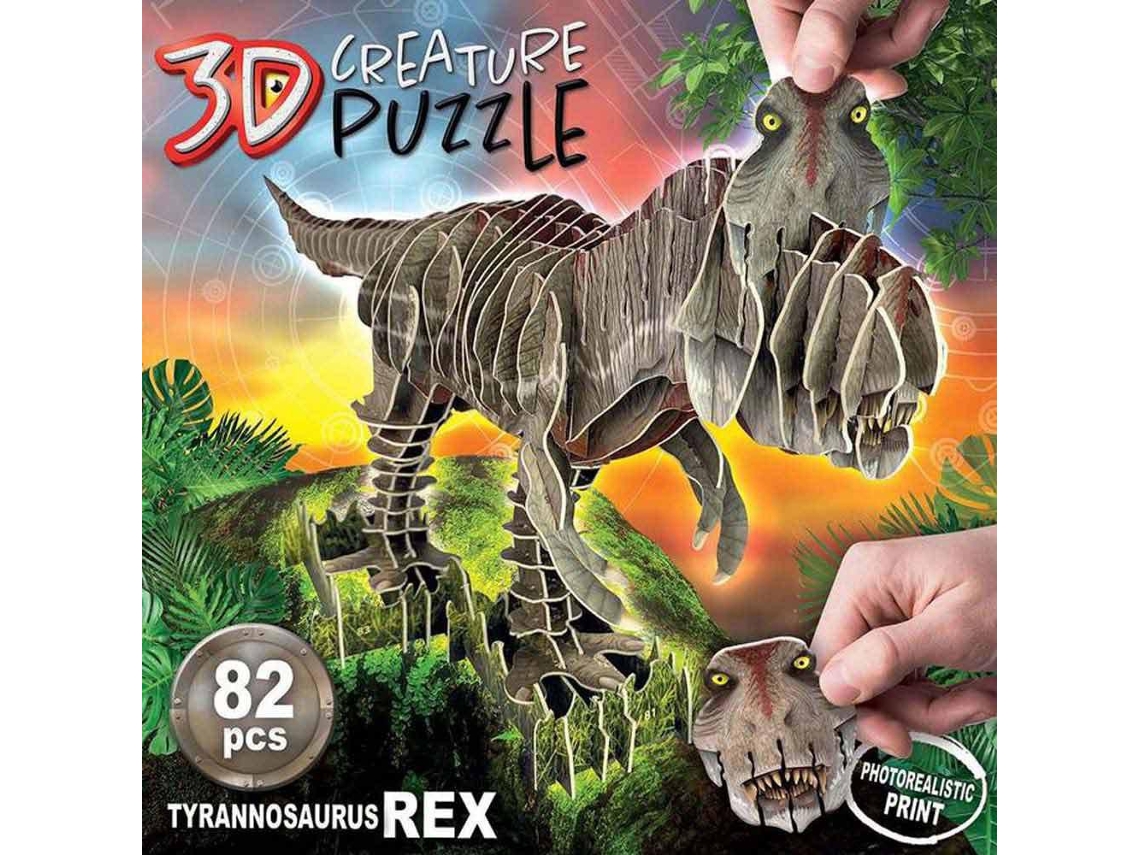 T-Rex 3D Creature Puzzle - Educa Borras