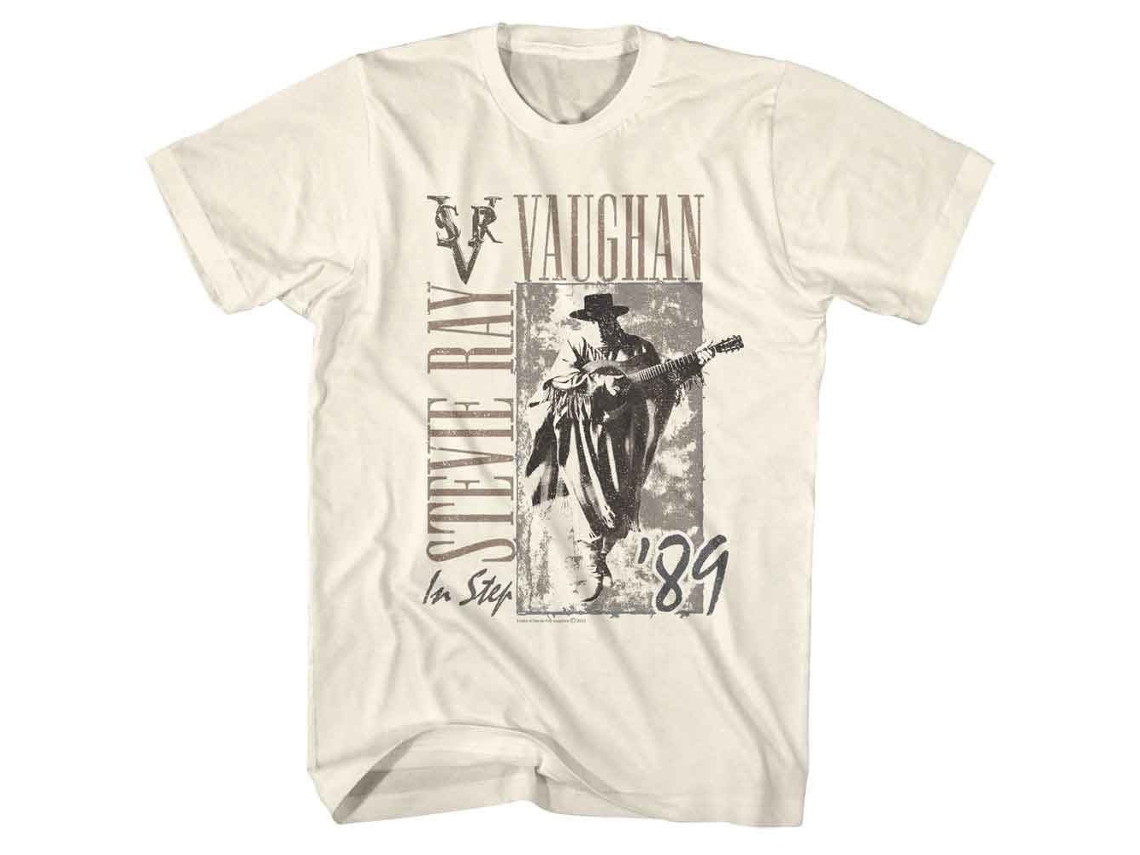 Rockinstone Stevie Ray Vaughan Srv In Step 89 T-shirt（xxl）