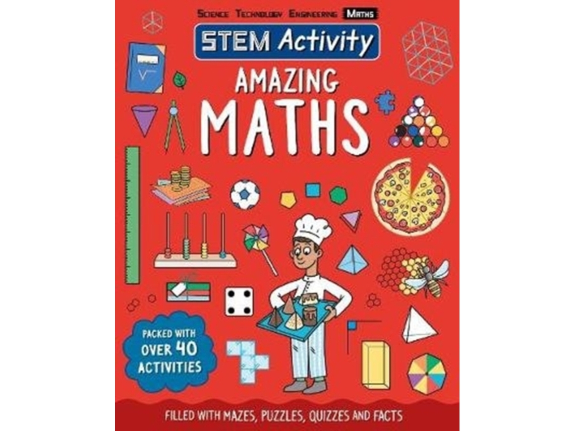 Livro Amazing Maths de Hannah Wilson (Inglês)