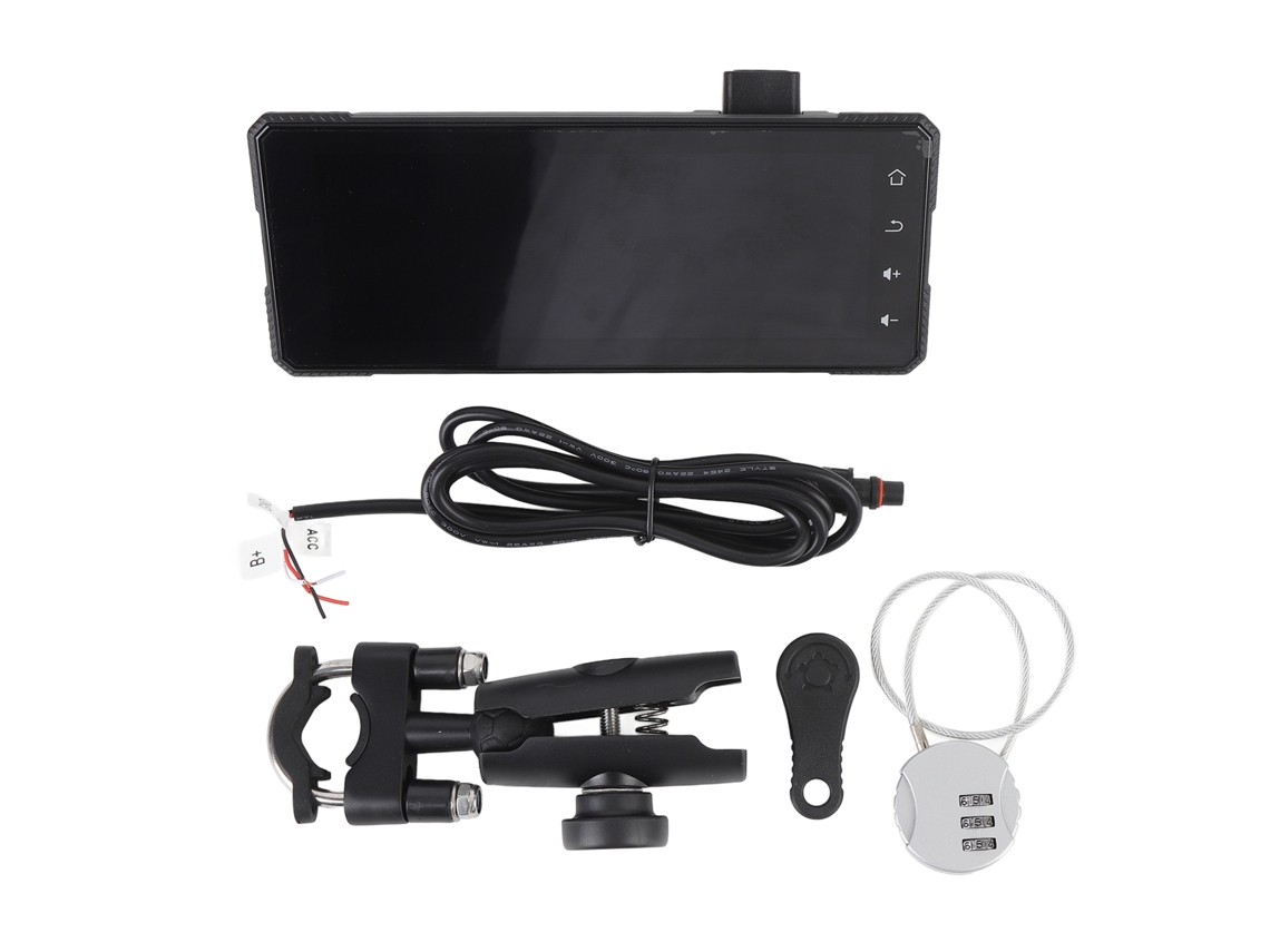 Tela Navegação Moto 6.86 Polegadas Carplay Android Auto