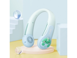 Ventilador  Pequeno Sem Folhas De Pescoço Pendurado 1200mah*