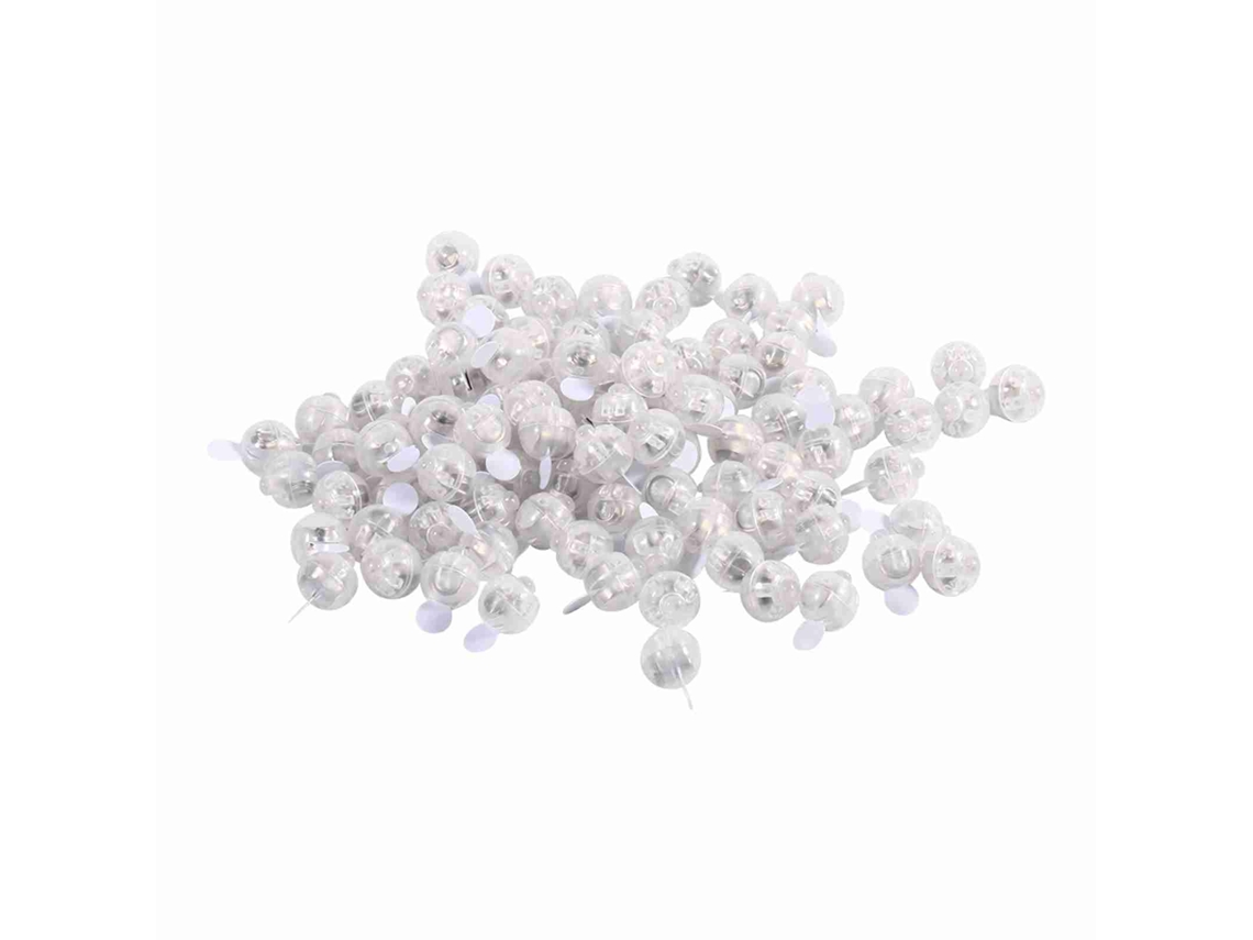 Pacote com 100 Lâmpadas de Bola Redonda LAXISCREED