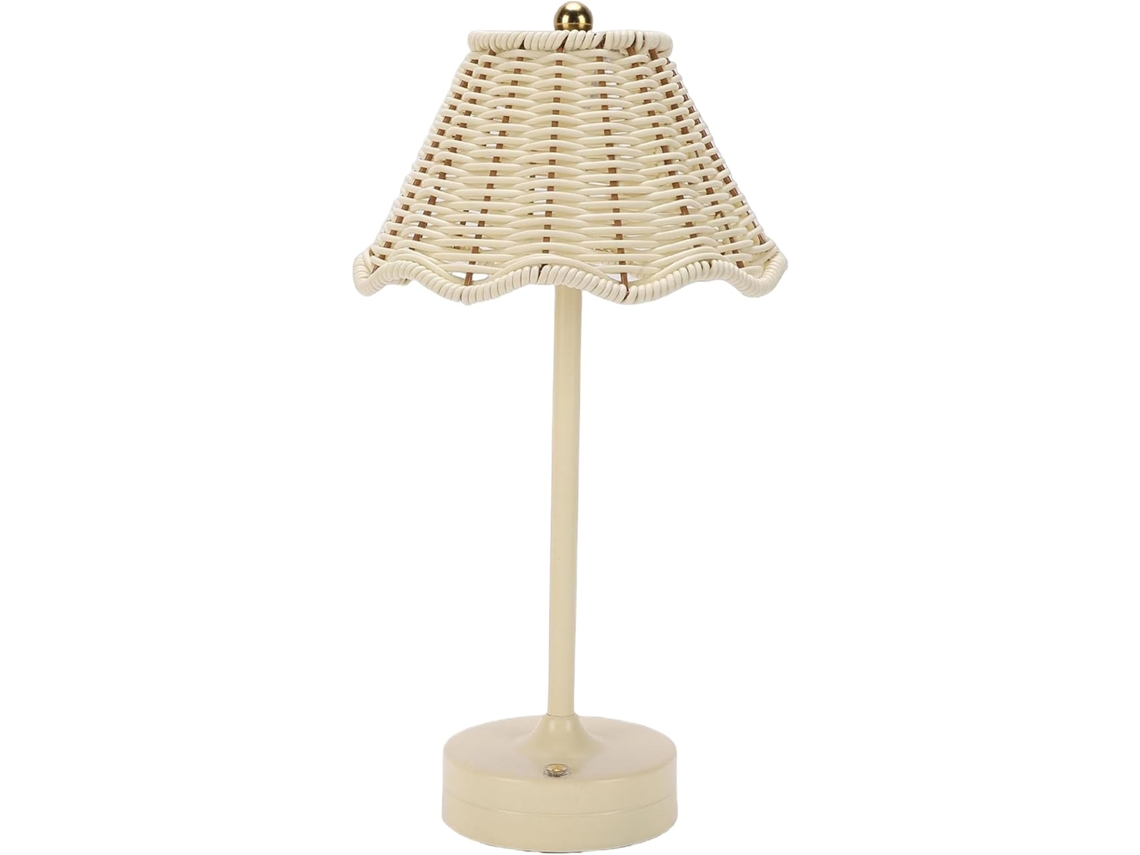 Luminária De Mesa Vime Sem Fio E Recarregável 120cm Com Brilho Regulável