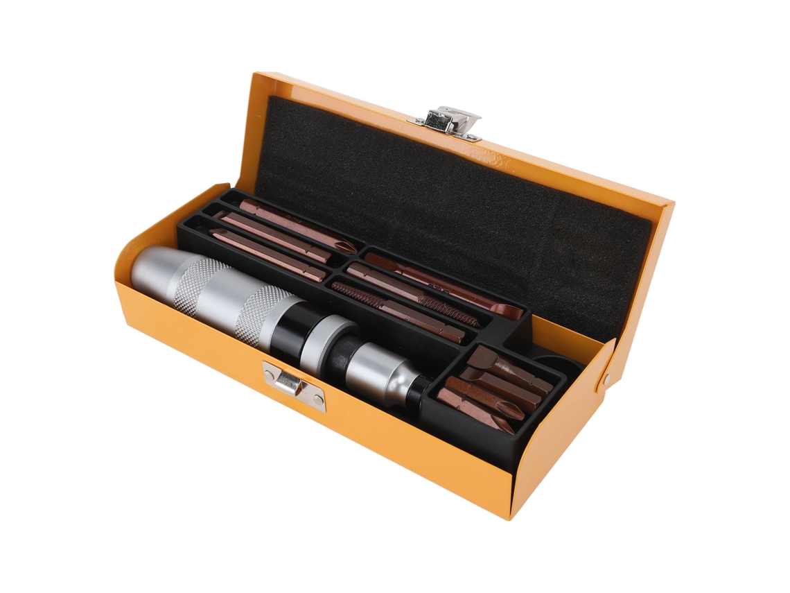 Laxiscreed Kit Completo De Chaves De Impacto, Extractores E Armazenamento