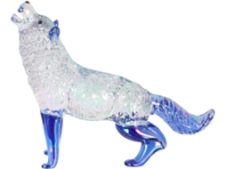Escultura Cristal Estatueta Decorativa Vidro Escritório Papel Sólida Decoração Estável Animal Coleção Presente GOKOCO