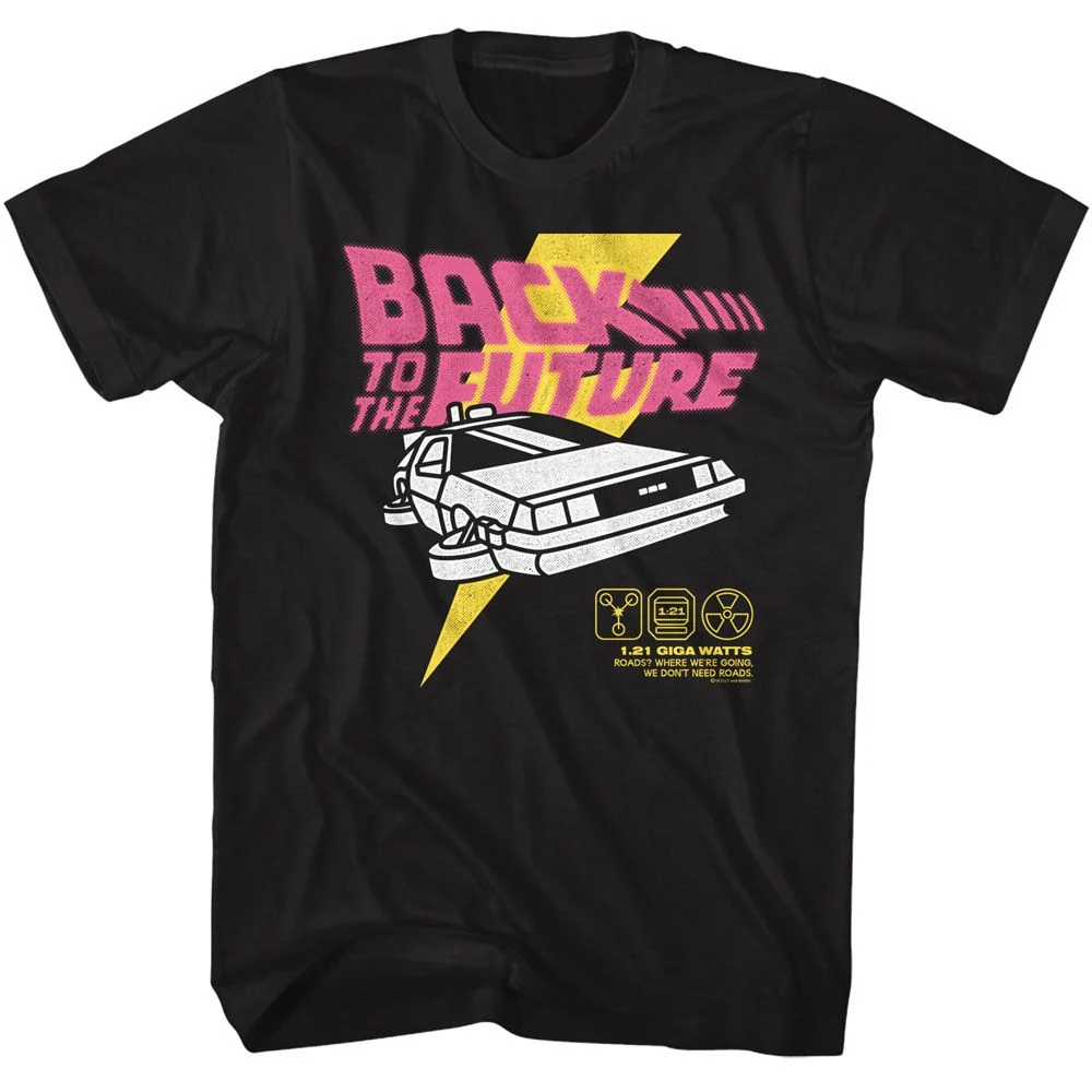 Rockinstone Bttf Bright Graphic Graphic T-shirt Size:xxl