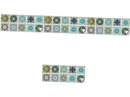 40 Folhas De Adesivos Decorativos De Mandala Para Azulejos Autoadesivos.