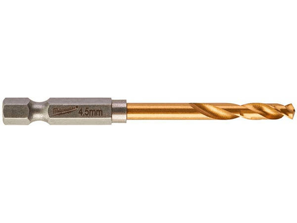 Broca MILWAUKEE HSS-G Tin Red Hex (4.5mm)