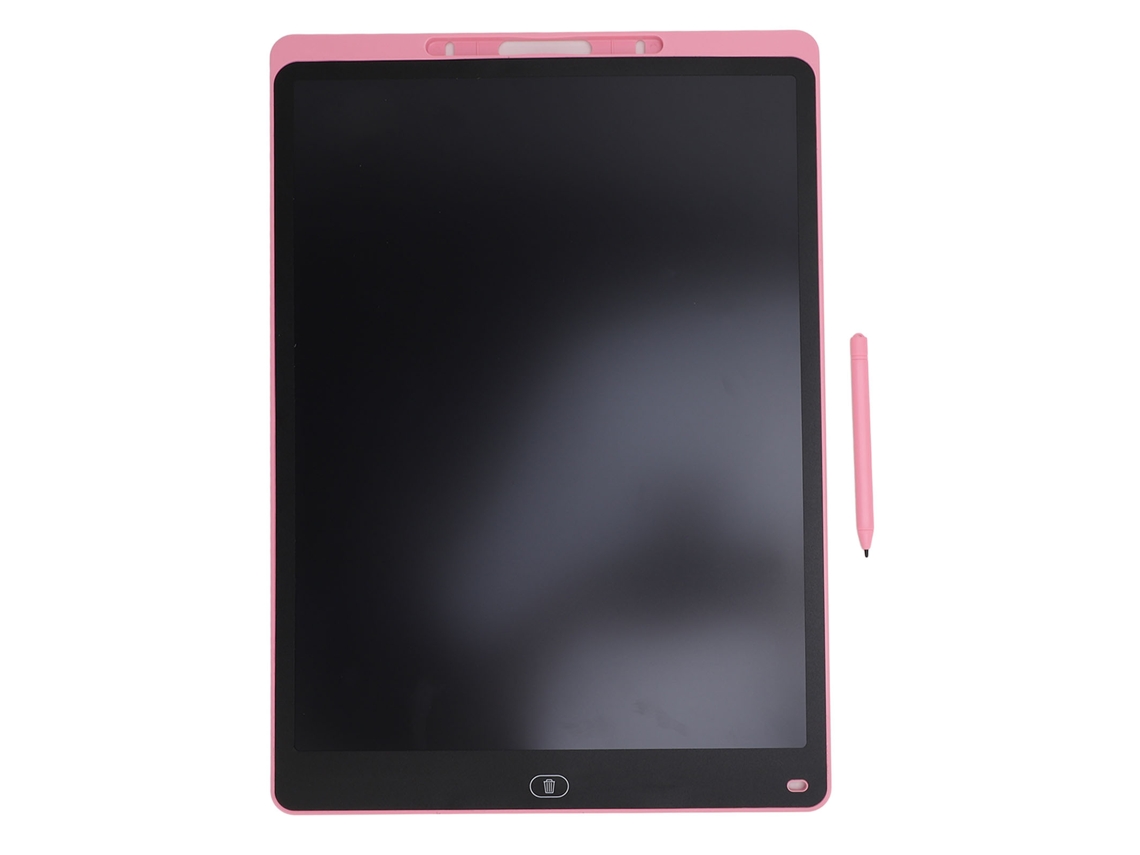 Tablet De Desenho De 20 Polegadas Para Crianças Tela Lcd Borrável Com Caneta Rosa