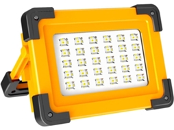Rebe lanterna Led Recargable 60w 3 Modos de Brillo Batería Solar 6600mah Impermeable para Camping Construção Diy