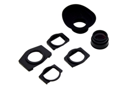 Visor 1.08-1.62X Zoom Lupa Ocular Ajustável Ocular Ampliação para Canon Nikon Olympus Pentax Sony Fujifilm Samsung Minolta Preto