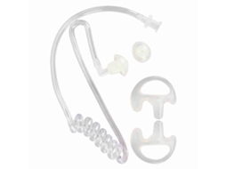 Fone De Ouvido Tubo Acústico (ergonômico E Transparente)