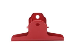 Pinza de Acero para Papeles Y Archivos, Fuerte Y Duradera, Tamaño Grande, Ideal para Oficina, Hogar Y Escuela, Color Rojo