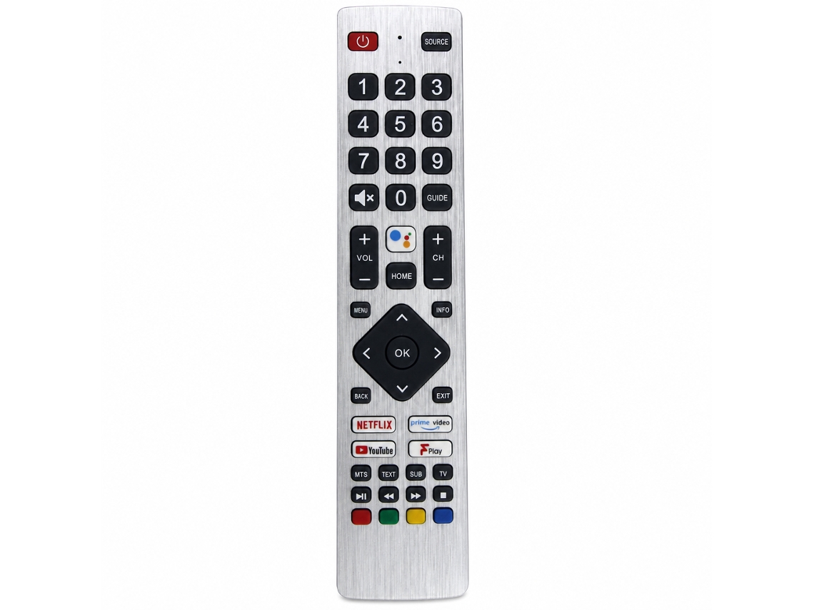 Comando Remoto Infravermelho Para Tv Sharp Lcd Rmc0134 Sem Controlo Por Voz