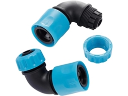 Conjunto De 2 Peças Com Conexões Angulares Engate Rápido Para