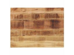 Vidaxl Tampo De Mesa Retangular 80x70x1,5 Cm Mangueira Áspera Maciça