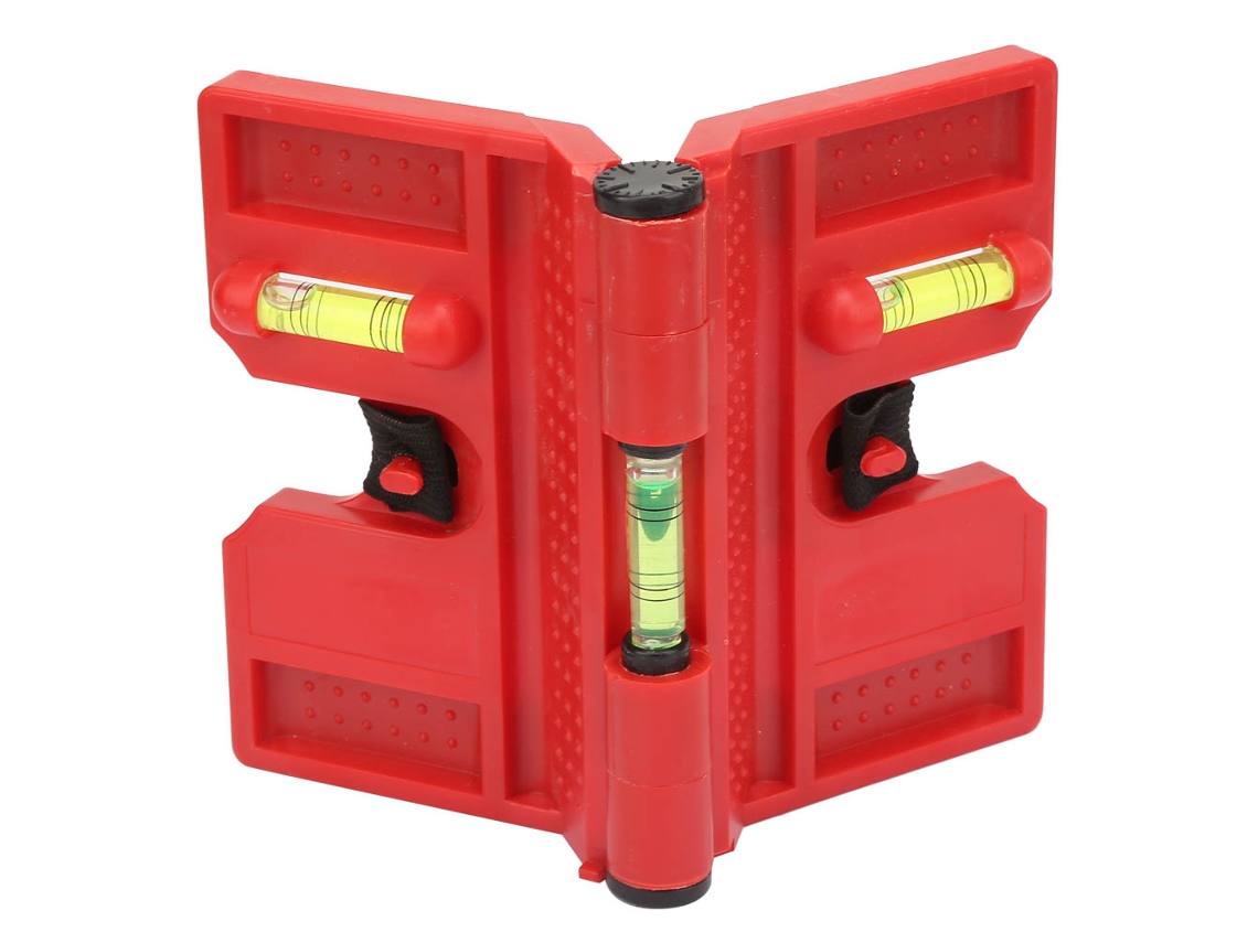 Nível De Bolha Magnético Plegável Cilindro 90° 120mm Nível De Poste Folding