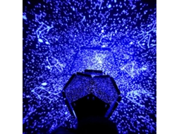 Lâmpada Projetora USB Luz Noturna Estrela para Quarto Criança | S/MARCA