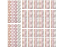 40 Folhas De Adesivos Reforço Para Reparo Soltas, Protetores De Papel Perfurado Para Uso Escolar, No Escritório E Em