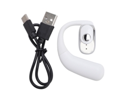 Aetheria fone de Ouvido Sem Fio Ear Hook com Cancelamento de Ruído para Dirigir e Negócios F32 Branco