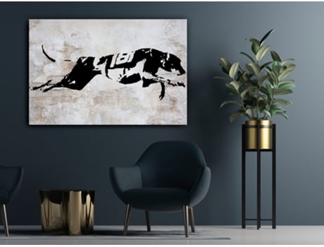 Quadro ARTGEIST Greyhound Race (1 Part) Wide (90x60)