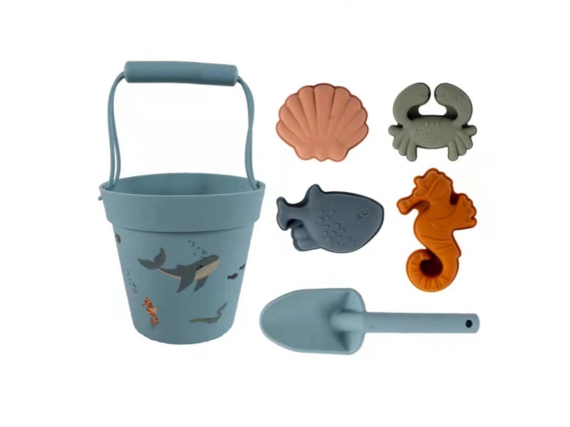 Brinquedos De Praia Infantis, Conjunto 6 Brinquedos Para Crianças Pequenas, Jogos Verão -aquaforge