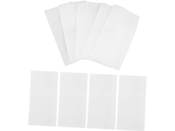 100 Sacos de Proteção em EPE Branco, Embalagens Versáteis com Amortecimento e Resistência à Abrasão para Objetos